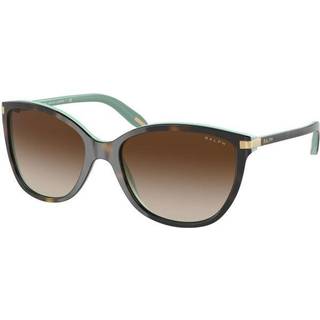 Ralph Lauren Kvinde RA5160 RA5160 601/13 Solbriller Acetat Skildpadde Brun Cat Eye Normal Skygge