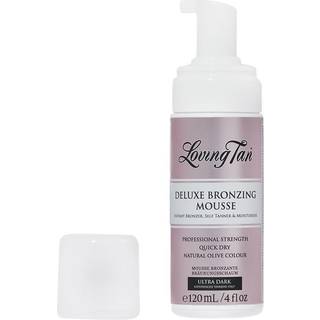 Loving Tan Deluxe Self Tanning Bronzing Mousse Ultra Dark - Streak Free Professional Quality Sunless Tanning - Op til 5 selvbrunerapplikationer p