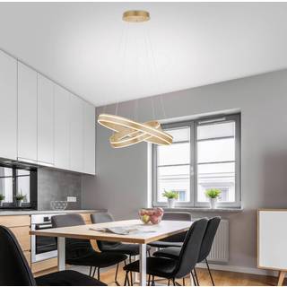 Paul Neuhaus Q-VITO LED-pendellampe, 2 ringe