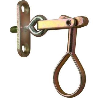 PN Beslag anverfer med pladeøsken, symmetrisk, gz gul