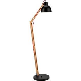 Gulvlampe Skansen, justerbar, sort