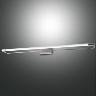 Rapallo LED-væglampe, krom, IP44, 80 cm