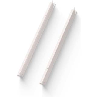 New Works - Wall Bar 450 2-pack White - Reolsystem - Knut Bendik Humlevik - Hvid - Metal