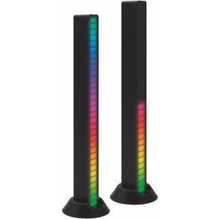 Nox illuminator LED gaminglys 2 stk. (På lager i varehus)