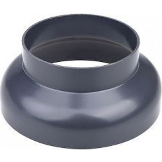 Plastmo speciel brøndkrave, PVC, grafit, Ø110 mm - Ø90 mm