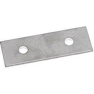 Underplade til knap / pullert Roca, aluminium, 40 x 160 mm (passer til 265 mm)
