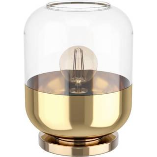 EGLO Maryvilla Bord E27 Sort/Bruneret/Klar/Guld