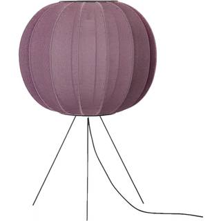 Knit-Wit - 60 Round Floor Medium - Burgundy - Gulvlampe - Made By Hand