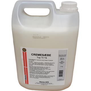 Iduna Top til Tå Cremesæbe 5 liter
