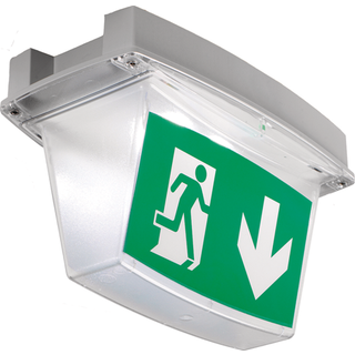 Safeexit i-P65D LED flugtvejsskilt