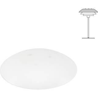 DL20 ekstra top glas til bord/gulv lampe - Dyberg Larsen