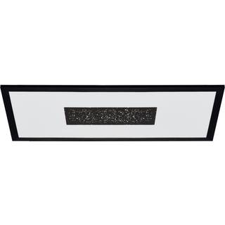 EGLO Marmorata Loft 2400+1100Lm 3000K 595X595 Sort/Hvid