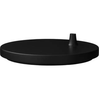 Fritz hansen aq01 bordfod mat sort 0