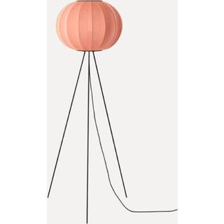 Knit-Wit 45 Round Gulvlampe High Coral - Made by Hand