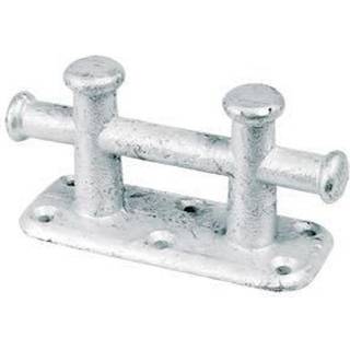 Bro-poller, dobbelt, 178 x 69 mm, galvaniseret stål