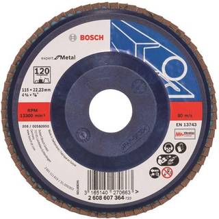 Bosch Lamelslibeskive B:mt Ø115x22mmk120 Flad - 2608607364