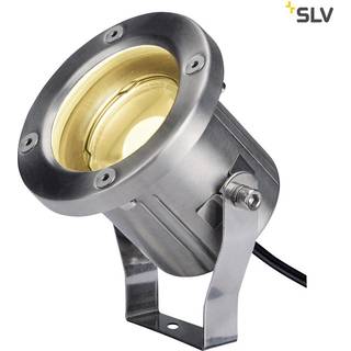 SLV Nautilus udendørs spotlight, rustfrit stål