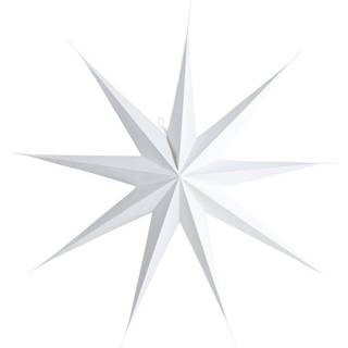 House Doctor Star stjerne 9 Spidser 87 Cm - Julestjerne Papir Hvid - 206120220