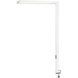 SLV Worklight LED-klemmelampe, hvid