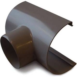 Plastmo plast tudstykke nr. 12 - 110 mm i grafit