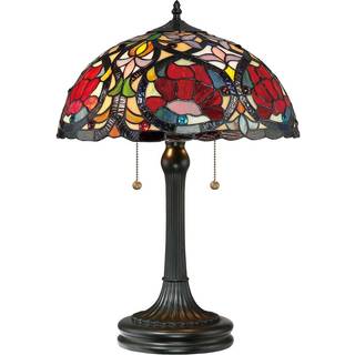 Larissa bordlampe i Tiffany-stil