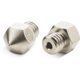MK8 Nikkelbelagt Kobber Nozzle 0,8 mm - 1 stk