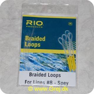 Braided Loops - 4 stk.