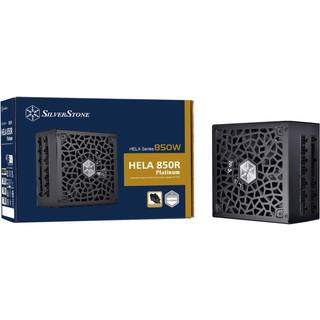 SilverStone HELA 850R Platinum Strømforsyning - 850 Watt - 135 mm - ATX 3.0 - 80 Plus Platinum certified