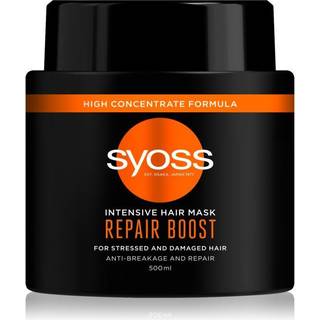 Syoss Intense Repair Boost Dybdeforstærkende hårmaske Til at behandle hårskørhed 500 ml - 500 ml