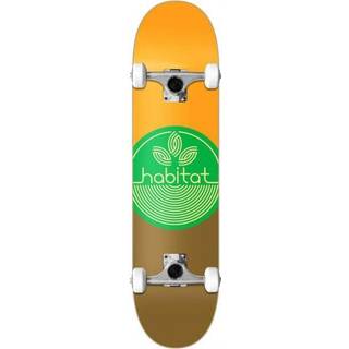 Habitat Leaf Dot Komplet Skateboard (Grøn)