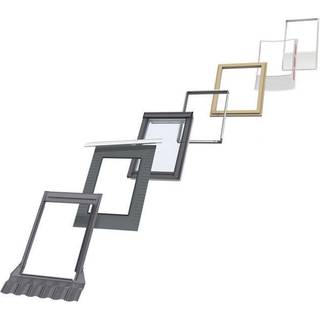 VELUX inddækningspakke  til ovenlysvindue til fladt tag, EDL 2000, MK06 - 78 x 118 cm