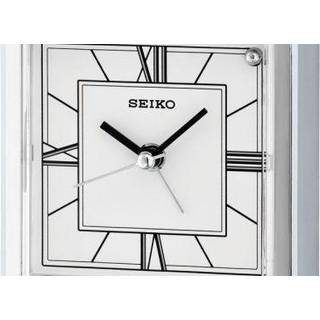SEIKO Vækkeur med bip-alarm med snooze og lys, grå