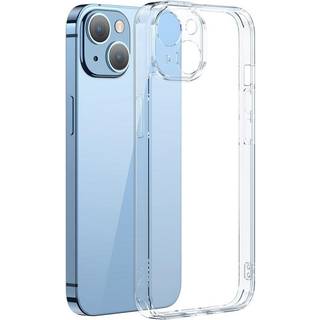 Baseus - SuperCeramisk Gennemsigtigt Glas Cover og Tempereret Glas Sæt til iPhone 14 Plus