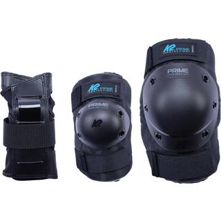 K2 Prime Dame Beskyttelsessæt 3-pak (Sort/Teal)