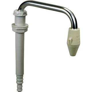 Enkeltvandhane båd Whale, med roterbar tud, Whale Quick Connector 13 mm / 15 mm, forkromet messing