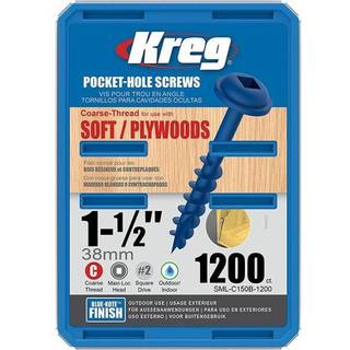 Kreg SML-C150B-1200 Skrue 38 mm 1200-pak