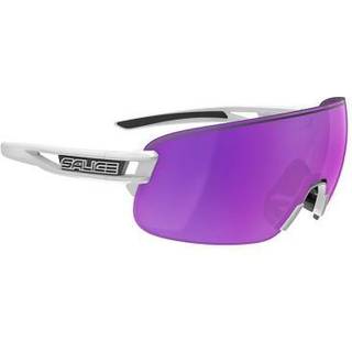 Salice 021 RWP Polarized BIANCO/RW VIOLA Standard Solbriller Mænd Hvid - White - Standard