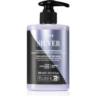 Black Professional Line Toner toningsfarve til naturlige nuancer Silver 300 ml - 300 ml