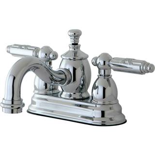 Kingston Brass KS7101GL 4 in. Centerset badev?relse vandhane poleret krom