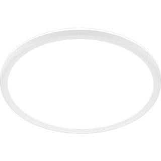 LED-loftslampe Slim, rund, 29,3 cm