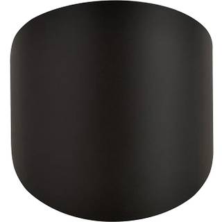 Loftlampe Form 3, sort, 20,5 x 22,5 cm