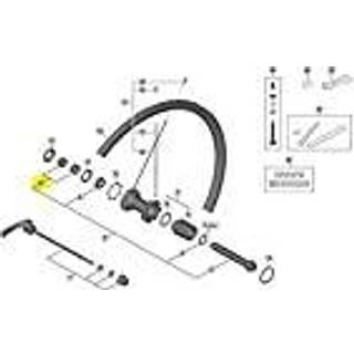 Låsmøtrik Shimano Venstre inkl Kona WH-RS700-C30-TL-R