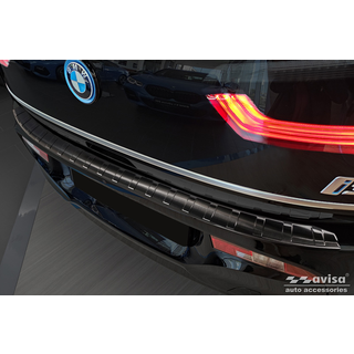 Læssekantbeskytter - BMW i3 (i01) FL. Årg. 2017-> Rustfrit Stål - Sort Børstet Stål