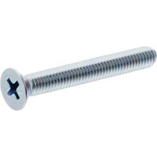 Hillman 101145 1/4-20-tommer x 2-1/2-tommer fladt hoved Phillips Machine Screw 100-Pack Zink