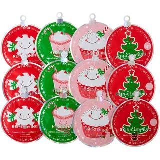 Spalife Christmas Stocking Stuffer Face Masks 12 -Pack - Hydrating Sloothing and Refresing Skin Clearing Face Sheet Masks - Skincare Set för fukt