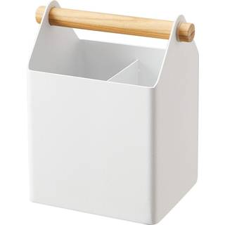 YAMAZAKI Tosca penholder - hvid og træ
