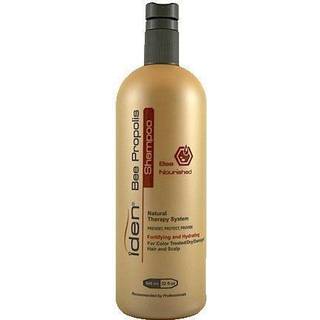 Iden Bee Propolis Bee Noured Shampoo til beskadiget og farvebarvet hår quinoa protein & sød mandelolie 32 fl.oz