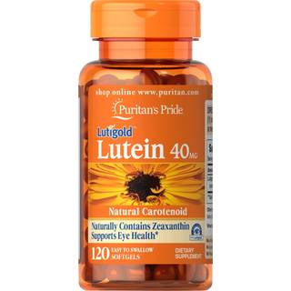 Puritan's Pride – Lutein 40 mg med Zeaxanthin 120 Softgels