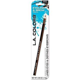 L.A. Farver 7 """" Eyeliner & Brow Pencil Black/Brown CBEP227