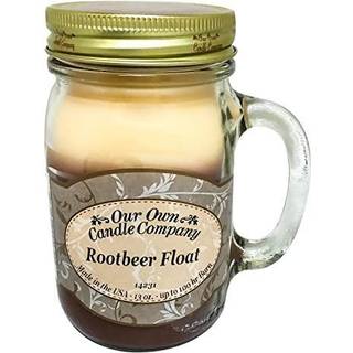 Vores eget stearinlys Root Beer Float Duftende Mason Jar Candle 100 timers forbr?ndingstid lavet i USA - 13 ounces